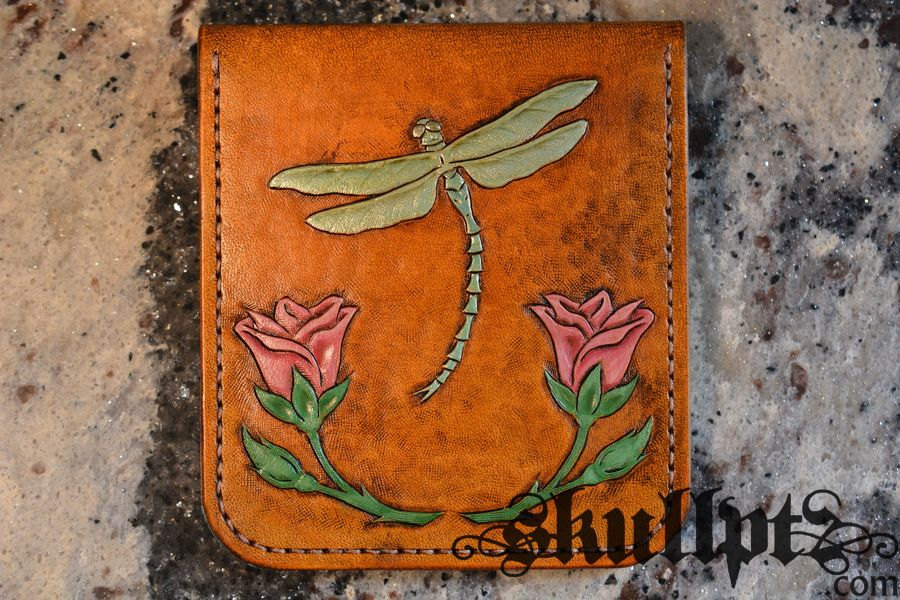 Dragonfly Large Designer Wallet or Cigarette Case